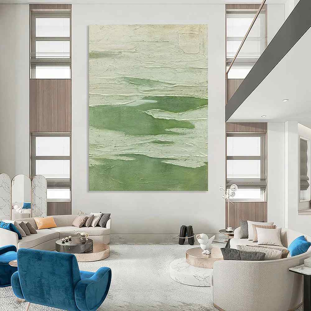 Green_White_Textured_Abstract_Canvas_Wall_Art_9O7JE wall art
